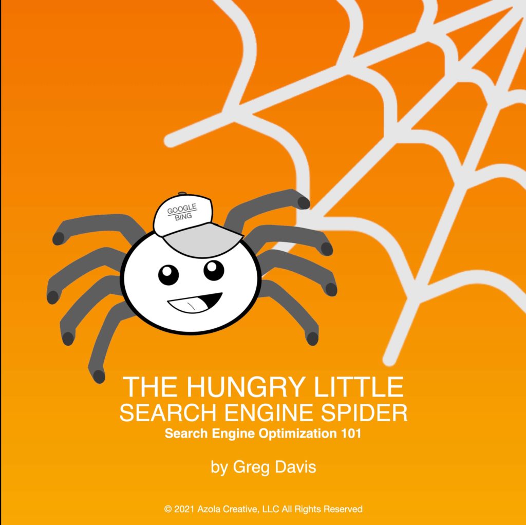Book cover for The Hungry Little Search Engine Spider